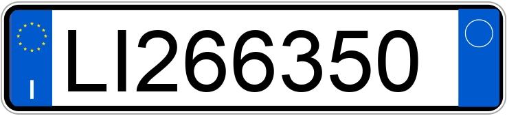 Numer rejestracyjny LI266350 posiada Fiat Ritmo