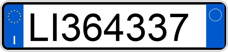 Numer rejestracyjny LI364337 posiada CITROEN 2CV