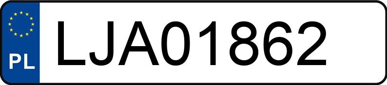 Numer rejestracyjny LJA 01862 posiada OPEL ASTRA - LJA01862 Numer rejestracyjny LJA 01862 posiada OPEL ASTRA - LJA01862