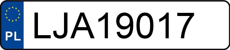 Numer rejestracyjny LJA 19017 posiada OPEL Mokka 1.6 CDTI MR`13 E5 Cosmo S&S - LJA19017