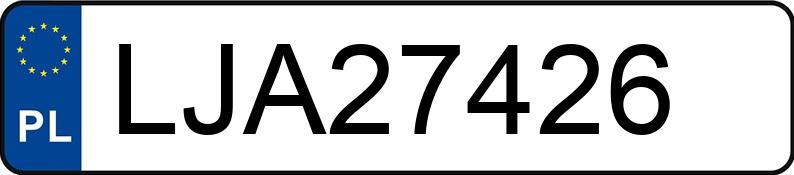 Numer rejestracyjny LJA 27426 posiada OPEL ASTRA - LJA27426