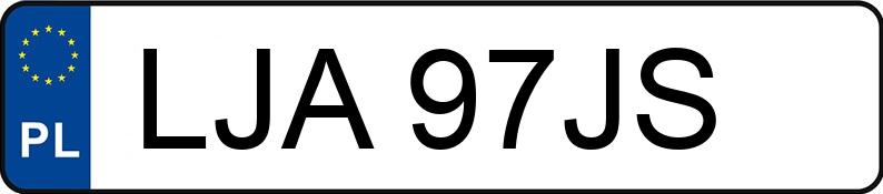 Numer rejestracyjny LJA 97JS posiada FORD Focus 1.4 MR`05 E4 FX - LJA97JS