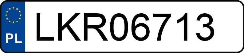 Numer rejestracyjny LKR06713 posiada BMW 320 Diesel Kat. MR`01 E3 E46 320 Diesel Kat. MR`01 E3 E46