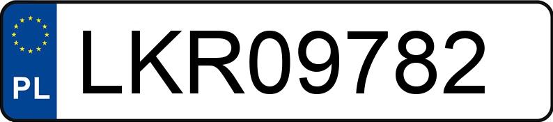 Numer rejestracyjny LKR 09782 posiada OPEL Vectra B 1.8 MR`99 Base - LKR09782