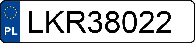 Numer rejestracyjny LKR 38022 posiada BMW 318 - LKR38022 Numer rejestracyjny LKR 38022 posiada BMW 318 - LKR38022