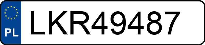 Numer rejestracyjny LKR 49487 posiada OPEL ASTRA - LKR49487