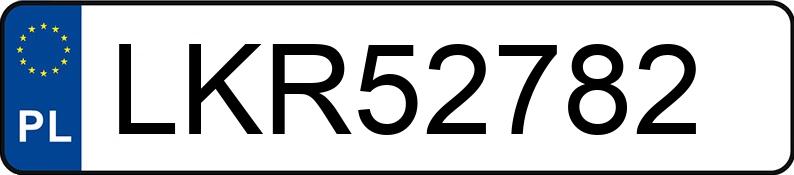 Numer rejestracyjny LKR 52782 posiada NISSAN MICRA - LKR52782