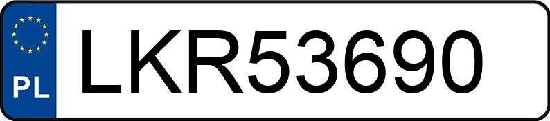 Numer rejestracyjny LKR 53690 posiada TOYOTA COROLLA - LKR53690 Numer rejestracyjny LKR 53690 posiada TOYOTA COROLLA - LKR53690