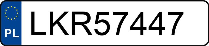 Numer rejestracyjny LKR 57447 posiada VOLVO S80 - LKR57447 Numer rejestracyjny LKR 57447 posiada VOLVO S80 - LKR57447