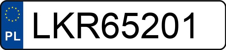 Numer rejestracyjny LKR 65201 posiada VOLVO S80 - LKR65201