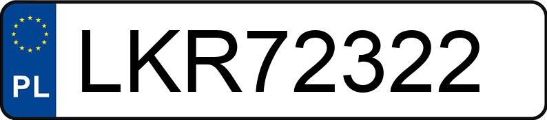 Numer rejestracyjny LKR 72322 posiada FORD Focus 1.6 MR`15 E6 Trend - LKR72322