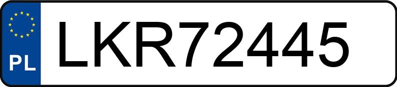 Numer rejestracyjny LKR 72445 posiada FORD Kuga 1.5 EcoBoost MR`13 E6 Trend - LKR72445