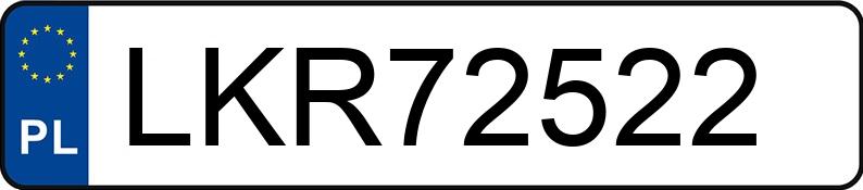 Numer rejestracyjny LKR 72522 posiada MERCEDES-BENZ S 350 BLUETEC - LKR72522