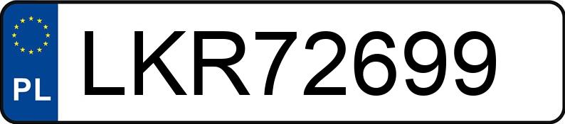 Numer rejestracyjny LKR 72699 posiada AUDI A4 - LKR72699