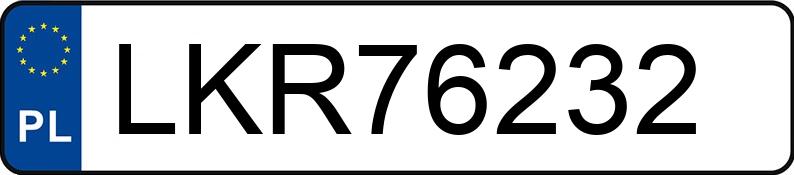 Numer rejestracyjny LKR 76232 posiada AUDI A4 Avant 1.9 TDi Kat. MR`00 E3 8E A4 Avant 1.9 TDi Kat. MR`00 E3 8E - LKR76232