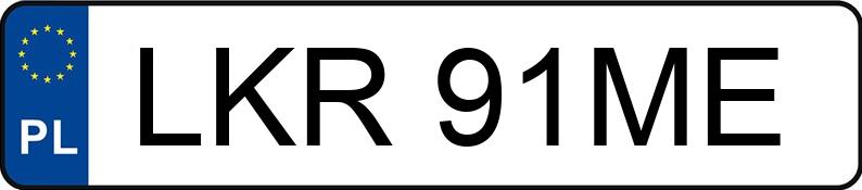 Numer rejestracyjny LKR 91ME posiada MERCEDES-BENZ 300 D - LKR91ME