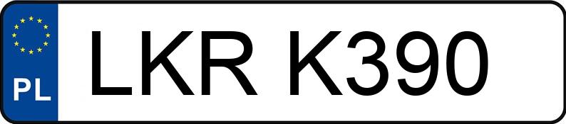Numer rejestracyjny LKR K390 posiada VOLKSWAGEN Golf III 1.6i Kat. MR`91 GL - LKRK390 Numer rejestracyjny LKR K390 posiada VOLKSWAGEN Golf III 1.6i Kat. MR`91 GL - LKRK390