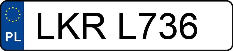Numer rejestracyjny LKR L736 posiada TOYOTA COROLLA 1.4 - LKRL736