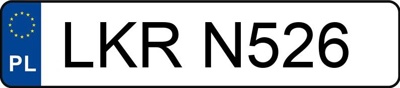 Numer rejestracyjny LKR N526 posiada FORD-NIEMCY ESCORT - LKRN526 Numer rejestracyjny LKR N526 posiada FORD-NIEMCY ESCORT - LKRN526