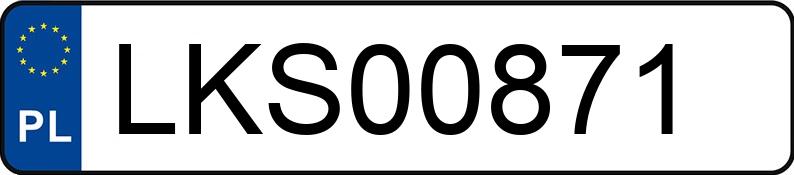 Numer rejestracyjny LKS 00871 posiada SEAT Toledo II 1.9 TDi MR`99 E3 1M - LKS00871