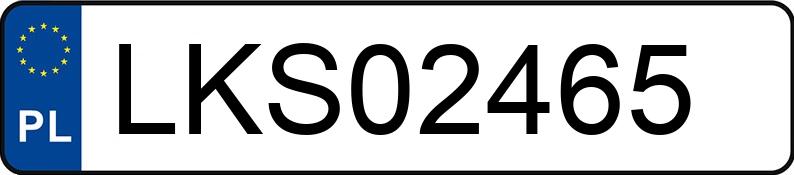 Numer rejestracyjny LKS 02465 posiada CITROEN Xsara Picasso 1.8 16V Kat. MR`99 SX - LKS02465