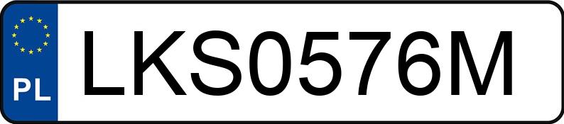 Numer rejestracyjny LKS 0576M posiada BMW 530 - LKS0576M