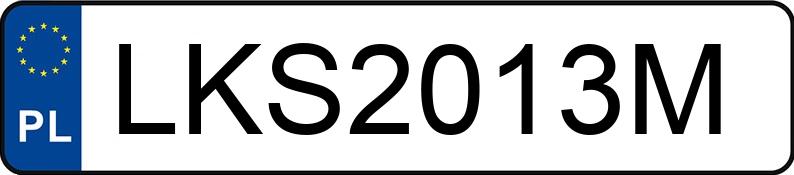 Numer rejestracyjny LKS 2013M posiada BMW 525 - LKS2013M