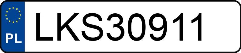 Numer rejestracyjny LKS 30911 posiada BMW 525D - LKS30911