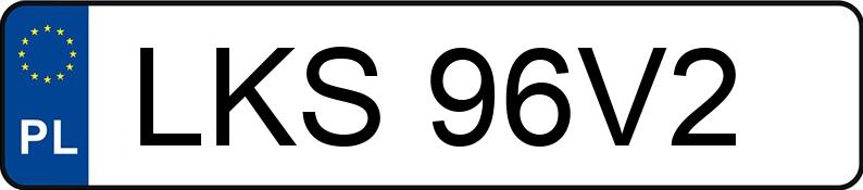 Numer rejestracyjny LKS 96V2 posiada BMW 520 KAT - LKS96V2
