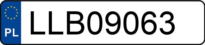 Numer rejestracyjny LLB 09063 posiada OPEL VECTRA - LLB09063