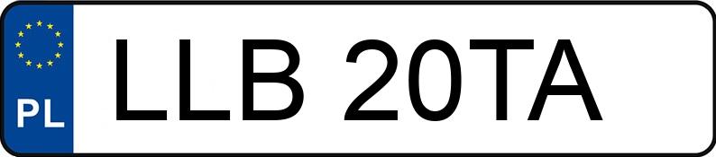 Numer rejestracyjny LLB 20TA posiada URSUS 3512 - LLB20TA Numer rejestracyjny LLB 20TA posiada URSUS 3512 - LLB20TA
