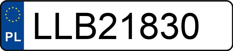 Numer rejestracyjny LLB 21830 posiada VOLKSWAGEN GOLF - LLB21830 Numer rejestracyjny LLB 21830 posiada VOLKSWAGEN GOLF - LLB21830