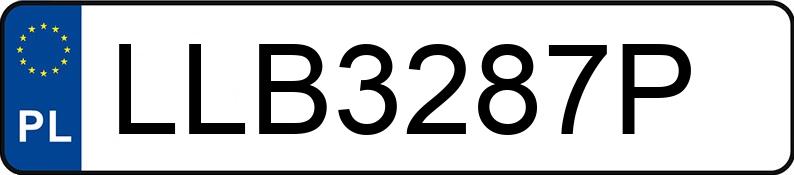 Numer rejestracyjny LLB 3287P posiada RYDWAN EURO, A750 R-EU-L1 - LLB3287P