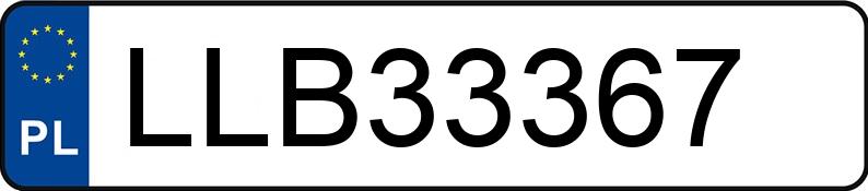 Numer rejestracyjny LLB 33367 posiada VOLKSWAGEN Polo IV TDI MR`05 E4 - LLB33367