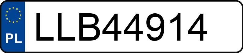 Numer rejestracyjny LLB 44914 posiada IVECO DAILY 35S14 V - LLB44914