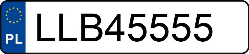 Numer rejestracyjny LLB 45555 posiada VOLKSWAGEN TOURAN - LLB45555 Numer rejestracyjny LLB 45555 posiada VOLKSWAGEN TOURAN - LLB45555