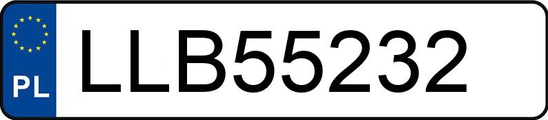 Numer rejestracyjny LLB 55232 posiada HONDA FR-V - LLB55232