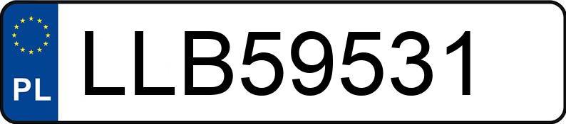 Numer rejestracyjny LLB 59531 posiada OPEL Meriva 1.6 MR`03 E3 Essentia - LLB59531