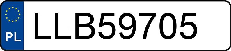 Numer rejestracyjny LLB 59705 posiada BMW 320D TOURING - LLB59705