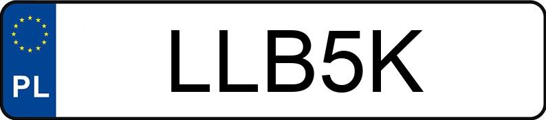 Numer rejestracyjny LLB 5K posiada MERCEDES-BENZ 500 - LLB5K Numer rejestracyjny LLB 5K posiada MERCEDES-BENZ 500 - LLB5K