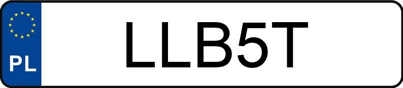 Numer rejestracyjny LLB 5T posiada BMW 316i Kat. E30 316i Kat. E30 - LLB5T