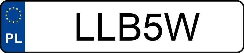 Numer rejestracyjny LLB 5W posiada WSK 125 M06 - LLB5W