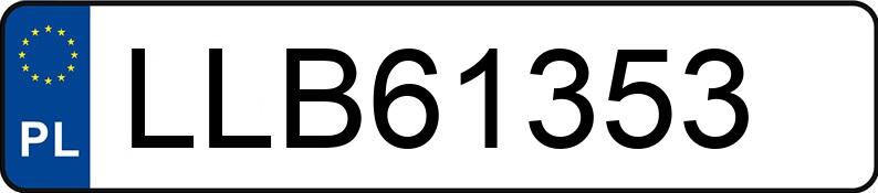 Numer rejestracyjny LLB 61353 posiada BMW 320 D - LLB61353