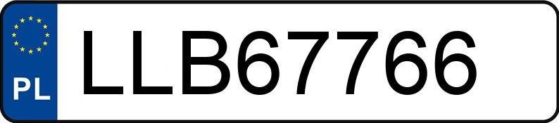 Numer rejestracyjny LLB 67766 posiada FORD MUSTANG GT - LLB67766 Numer rejestracyjny LLB 67766 posiada FORD MUSTANG GT - LLB67766