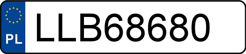 Numer rejestracyjny LLB 68680 posiada RENAULT CLIO R - LLB68680 Numer rejestracyjny LLB 68680 posiada RENAULT CLIO R - LLB68680