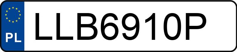 Registreringsnummeret LLB 6910P har SCHMITZ CARGOBULL  SCB*S3T - LLB6910P