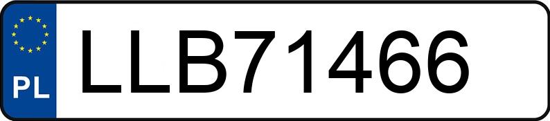 Numer rejestracyjny LLB 71466 posiada FORD KUGA - LLB71466 Numer rejestracyjny LLB 71466 posiada FORD KUGA - LLB71466