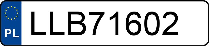 Le numéro d’enregistrement LLB 71602 a LAMBORGHINI HURACAN - LLB71602