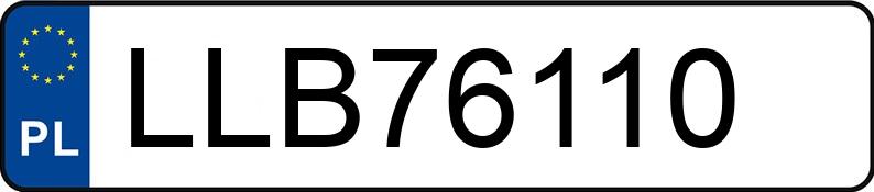 Numer rejestracyjny LLB 76110 posiada AUDI A1 Sportback 30 TFSI MR`19 E6 8X A1 Sportback 30 TFSI MR`19 E6 8X - LLB76110