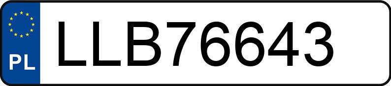 Numer rejestracyjny LLB 76643 posiada MERCEDES-BENZ E 280 Kat. MR`06 E4 211 Elegance - LLB76643